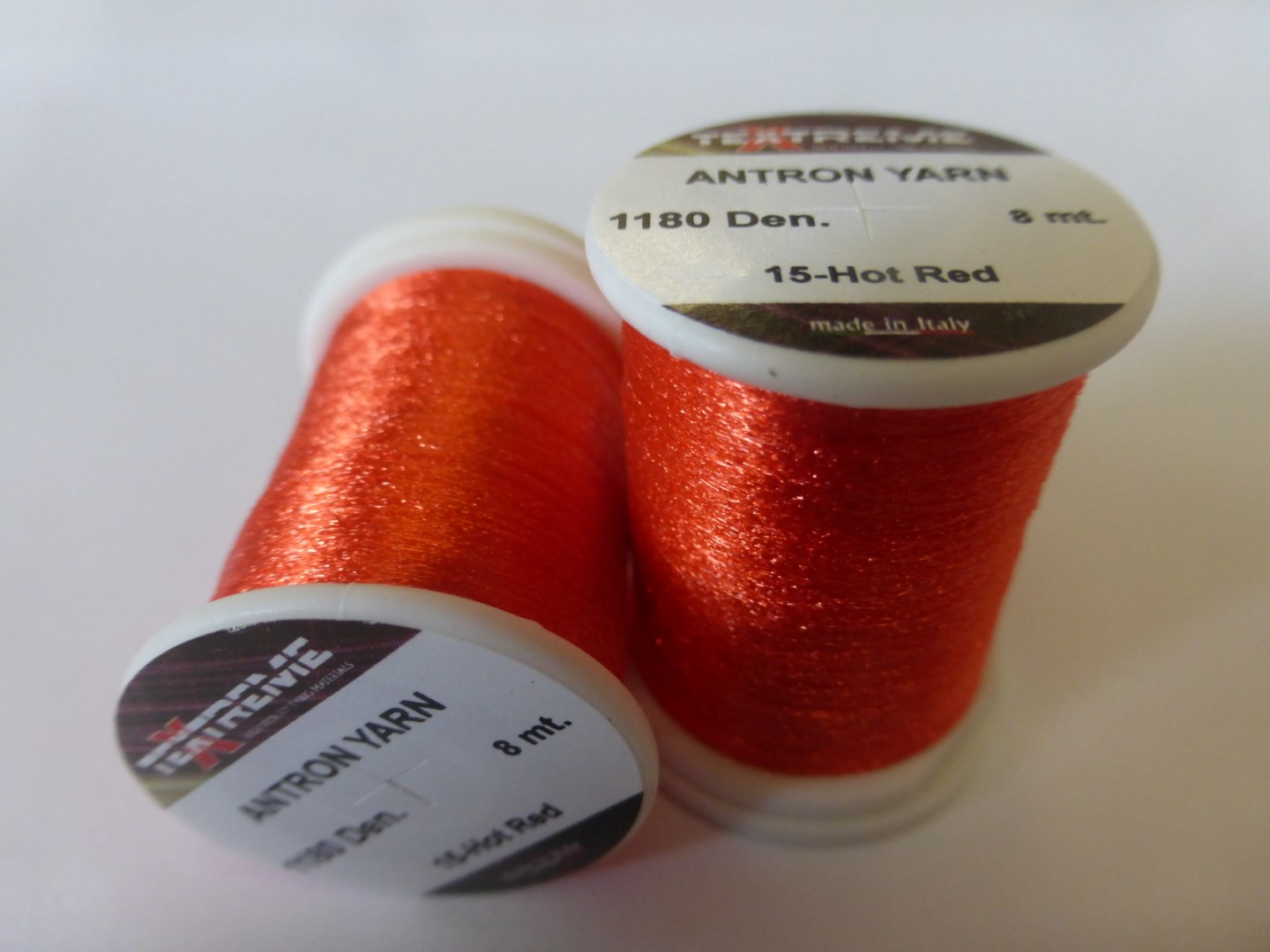 Antron Yarn Hot Red (spool 15)